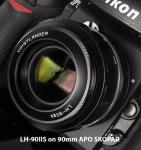 Voigtlander Nikon 90mm F2.8 LH-90IIS Hood